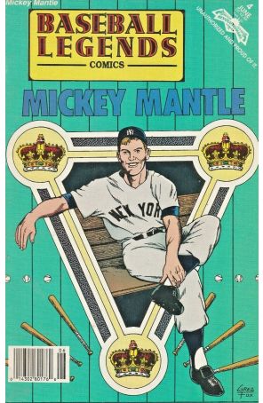 Baseball Legends 4 (Newsstand) published by Revolutionary with cover art by Greg Fox
