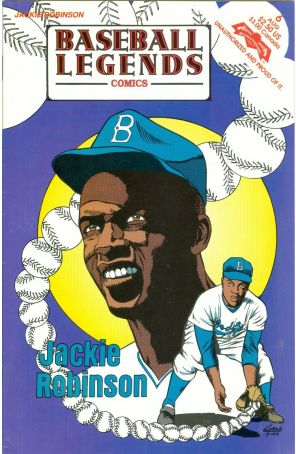 Baseball Legends 6 published by Revolutionary with cover art by Greg Fox