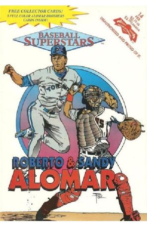 Baseball Superstars Comics 14 (with card) published by Revolutionary