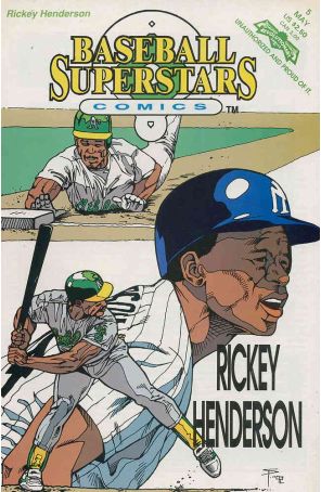 Baseball Superstars Comics 5 published by Revolutionary
