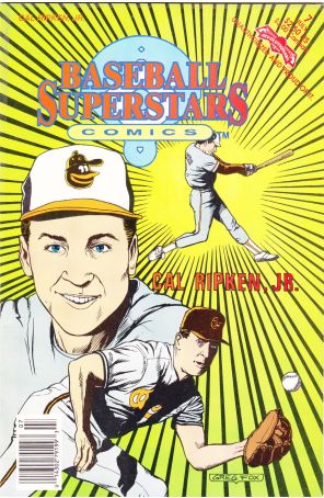 Baseball Superstars Comics 7 (Newsstand) published by Revolutionary with cover art by Greg Fox