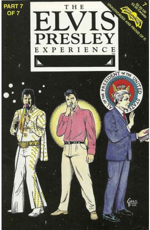 The Elvis Presley Experience 7 published by Revolutionary with cover art by Greg Fox