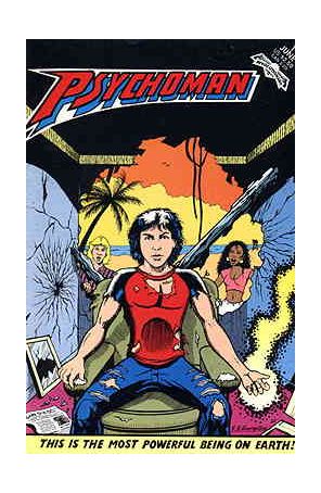 Psychoman 1 published by Revolutionary with cover art by Steven S. Crompton