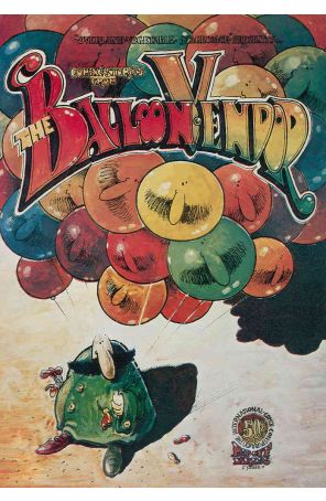 Balloon Vendor Comix 1 published by Rip Off with cover art by Fred Shrier