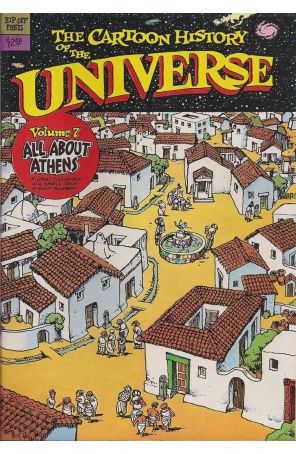 The Cartoon History of the Universe 7 published by Rip Off with cover art by Larry Gonick