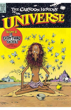 The Cartoon History of the Universe 8 published by Rip Off with cover art by Larry Gonick