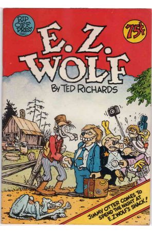 E.Z. Wolf 1 published by Rip Off with cover art by Ted Richards