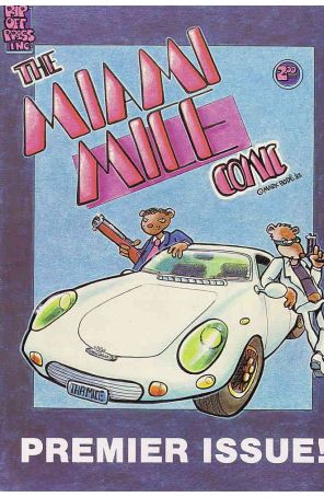 Miami Mice 1 published by Rip Off with cover art by Mark Bodé