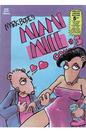 Miami Mice 3A published by Rip Off with cover art by Mark Bodé