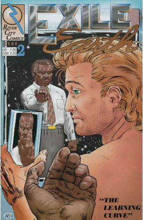 Exile Earth 2 published by River City with cover art by Art Lyon