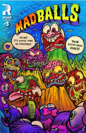 Madballs (Roar) 3A published by Lion Forge with cover art by Brad McGinty