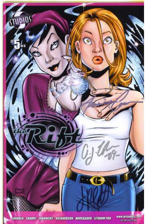 The Rift 5 published by Graphic Illusions with cover art by Amanda Conner