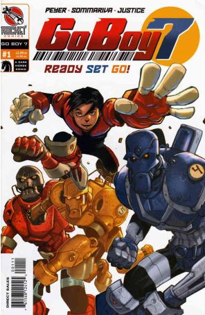 Go-Boy 7 1 published by Rocket Comics with cover art by Francisco Ruiz Velasco