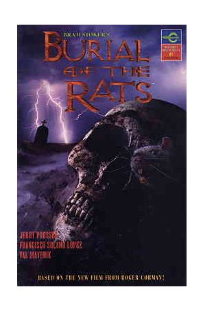 Burial of the Rats (Bram Stoker's) 1 published by Roger Corman's Cosmic Comics with cover art by Francisco Solano Lopez