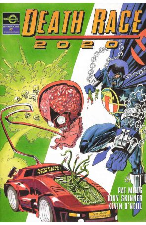 Death Race 2020 3 published by Roger Corman's Cosmic Comics with cover art by Kevin O’Neill