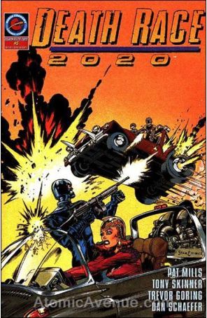 Death Race 2020 5 published by Roger Corman's Cosmic Comics