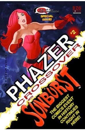 Phazer Crossover (Vol. 1) 2 published by Rzg with cover art by Jim Steranko
