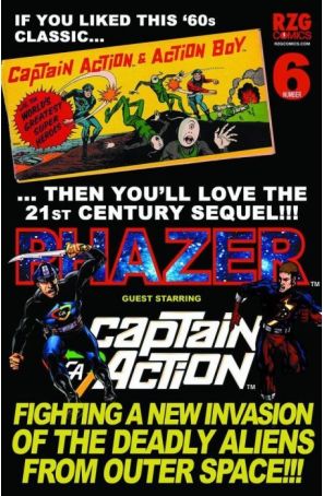 Phazer 6 published by Rzg with cover art by John Byrne