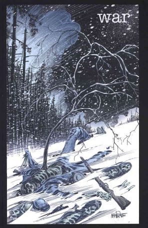 War (Saddle Tramp) 1 published by Saddle Tramp with cover art by Tom Mandrake