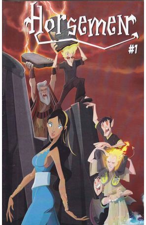 Horsemen: The Four Jackasses of the Apocalypse 1 published by Sal Crivelli