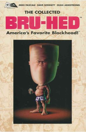 Bru-Hed TPB 1 published by Schism with cover art by Dean Armstrong