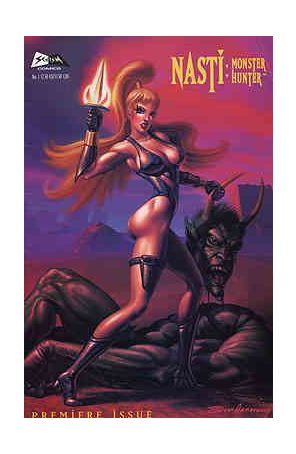 Nasti: Monster Hunter 1 published by Schism with cover art by Dean Armstrong