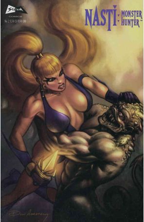Nasti: Monster Hunter 2 published by Schism with cover art by Dean Armstrong