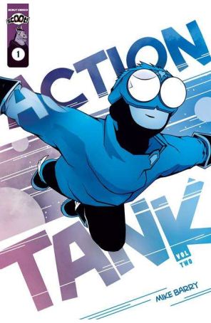 Action Tank (Vol. 2) 1 published by Scout with cover art by Mike Berry