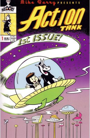 Action Tank 1A published by Scout with cover art by Nate Johnson