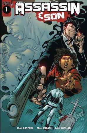 Assassin And Son 1A published by Scout with cover art by Elder Messiah