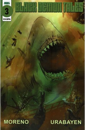 Black Demon Tales 3 published by Scout with cover art by Jorge Esteban Urabayen