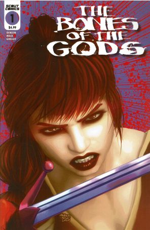 The Bones of the Gods 1 published by Scout with cover art by Mauricio Melo