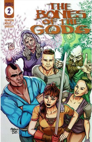 The Bones of the Gods 2 published by Scout with cover art by Mauricio Melo