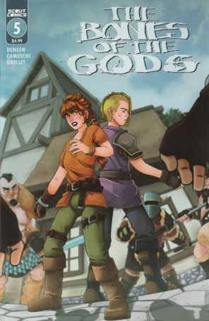 The Bones of the Gods 5 published by Scout with cover art by Mauricio Melo