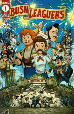 Bush Leaguers 1 published by Scout with cover art by Denny Minonne