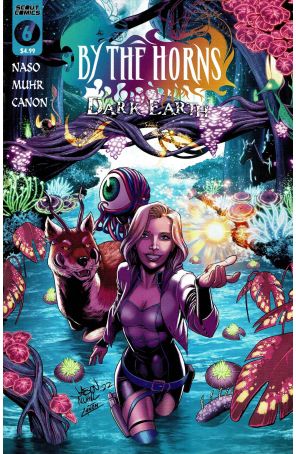 By the Horns Dark Earth 6 published by Scout with cover art by Steve Canon