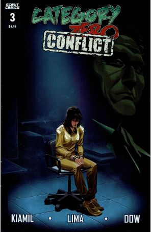 Category Zero: Conflict 3 published by Scout with cover art by Ton Lima