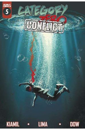 Category Zero: Conflict 5 published by Scout with cover art by Ton Lima