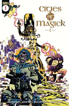 Cities of Magick 1A published by Scout with cover art by Artyom Trakhanov
