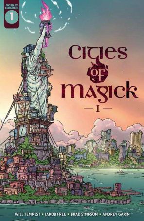 Cities of Magick 1 published by Scout with cover art by Will Tempest