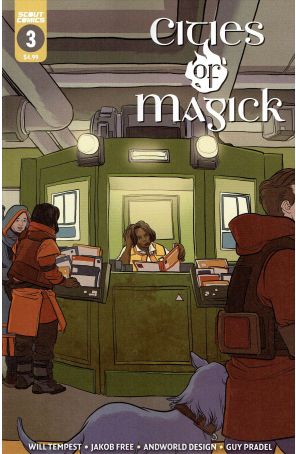 Cities of Magick 3 published by Scout with cover art by Will Tempest