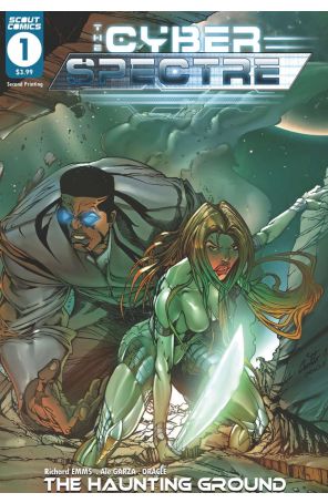 The Cyber Spectre 1 (2nd) published by Scout with cover art by Ale Graza