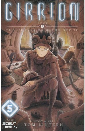 Girrion 5 published by Scout with cover art by Tom Lintern