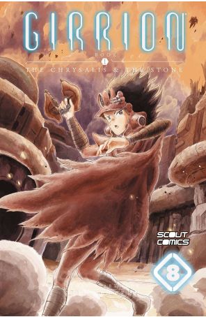 Girrion 8 published by Scout with cover art by Tom Lintern