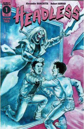 Headless 5 published by Scout with cover art by Mike Dubisch