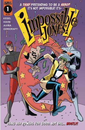 Impossible Jones (Scout) 1 published by Scout with cover art by David Hahn/Karl Kesel and Karl Kerschl