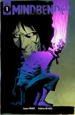 Mindbender 1R published by Scout with cover art by Phil Hester