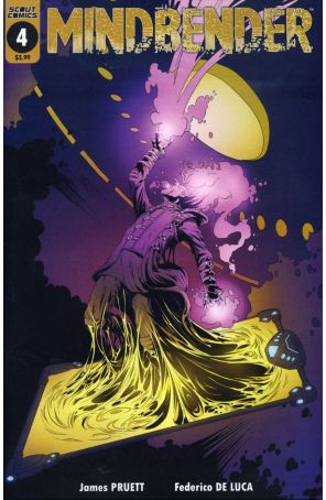 Mindbender 4 published by Scout with cover art by Luca Federico De