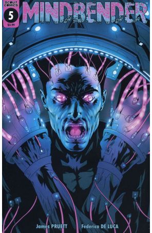 Mindbender 5 published by Scout with cover art by Luca Federico De