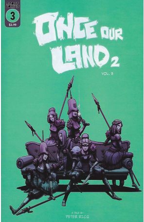 Once Our Land 2 3 published by Scout with cover art by Peter Ricq